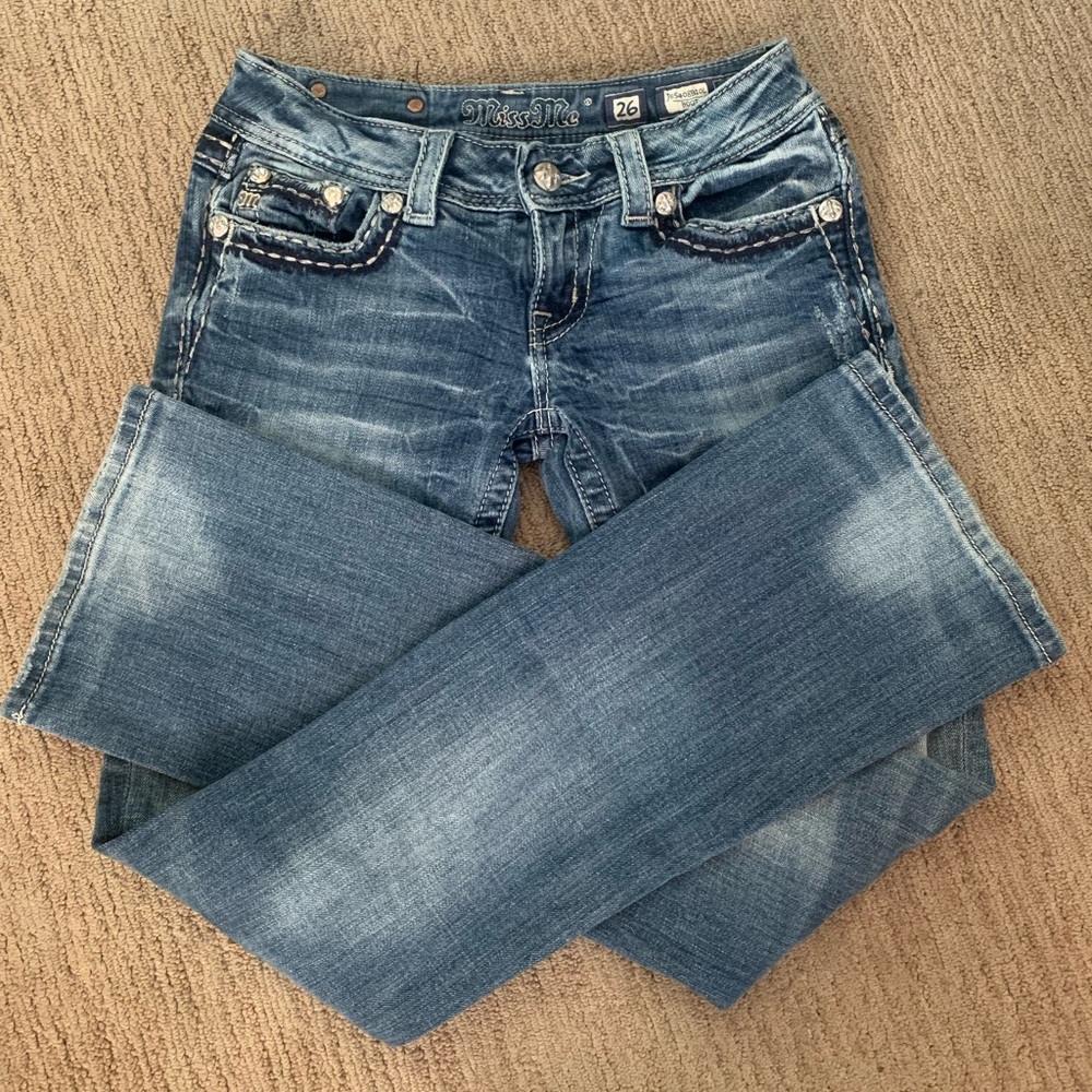 Miss Me jeans low waisted